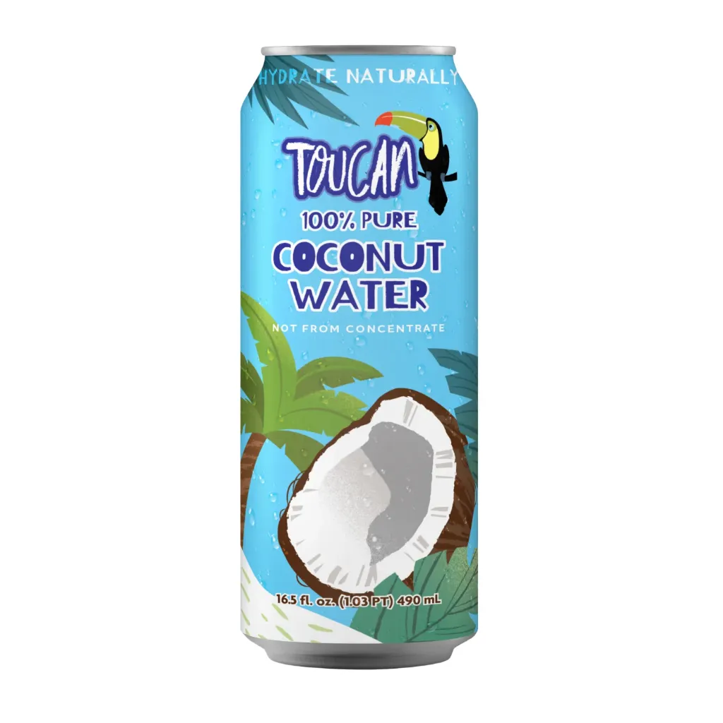 Toucan Coconut Juice 100% 12x490ml