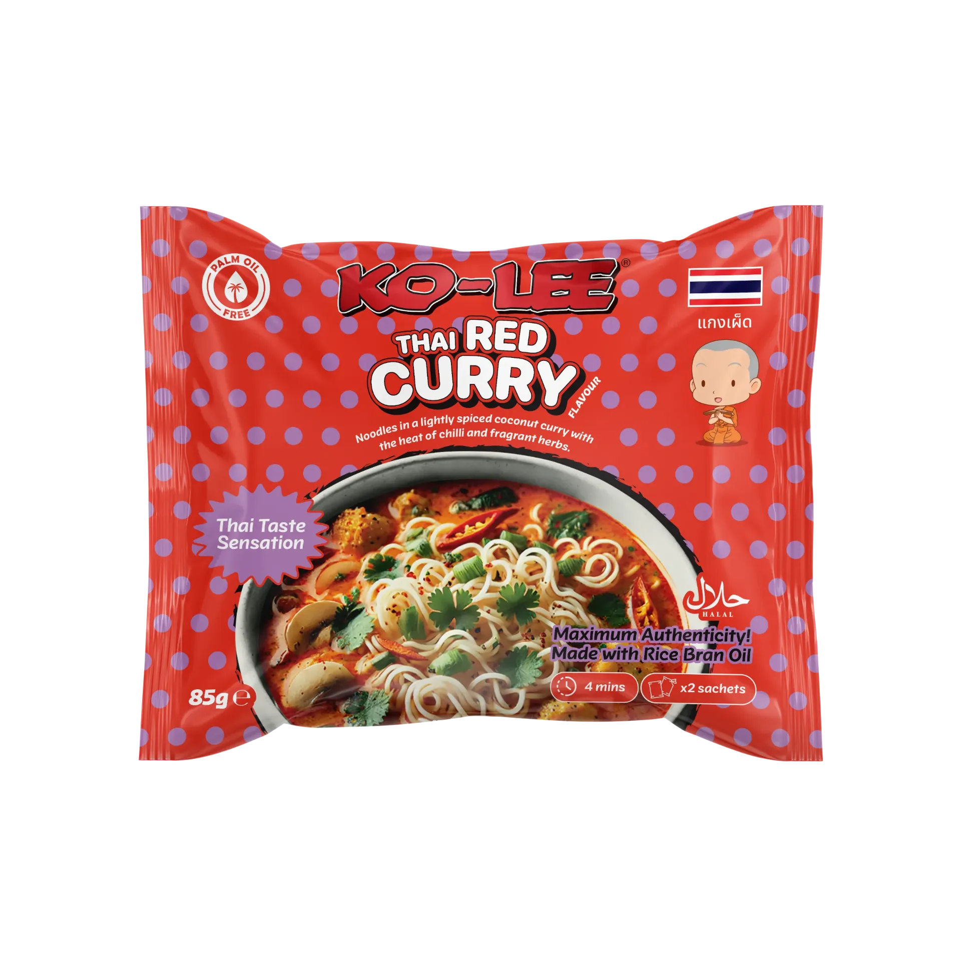KO-LEE THAI SENSATION RED CURRY 22X85G