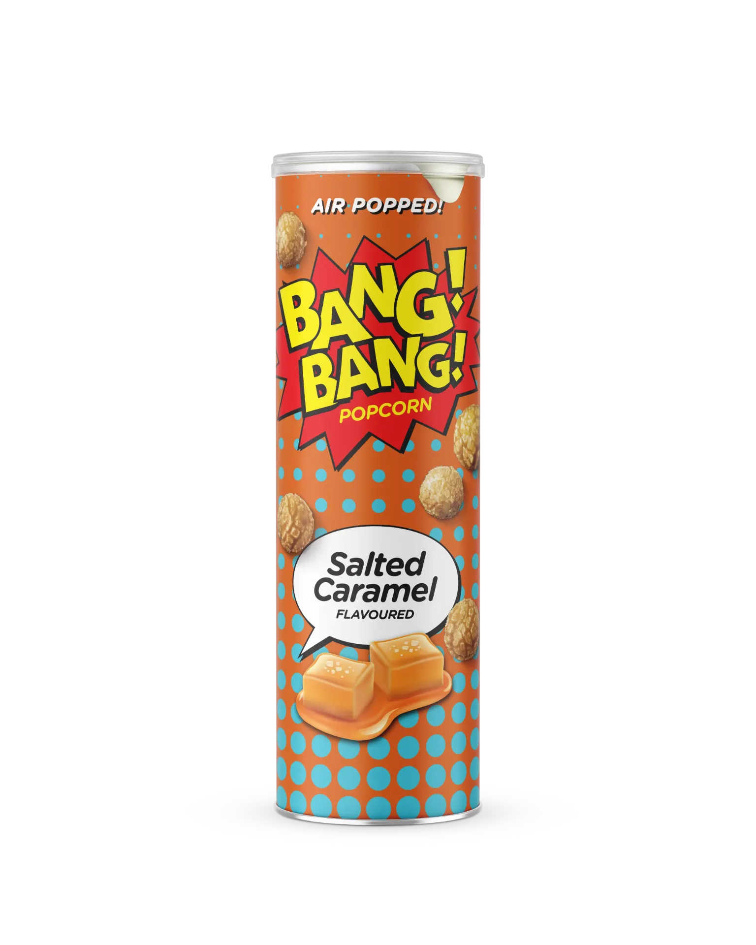 BANG BANG RTE POPCORN SALTED CARAMEL 6X85G