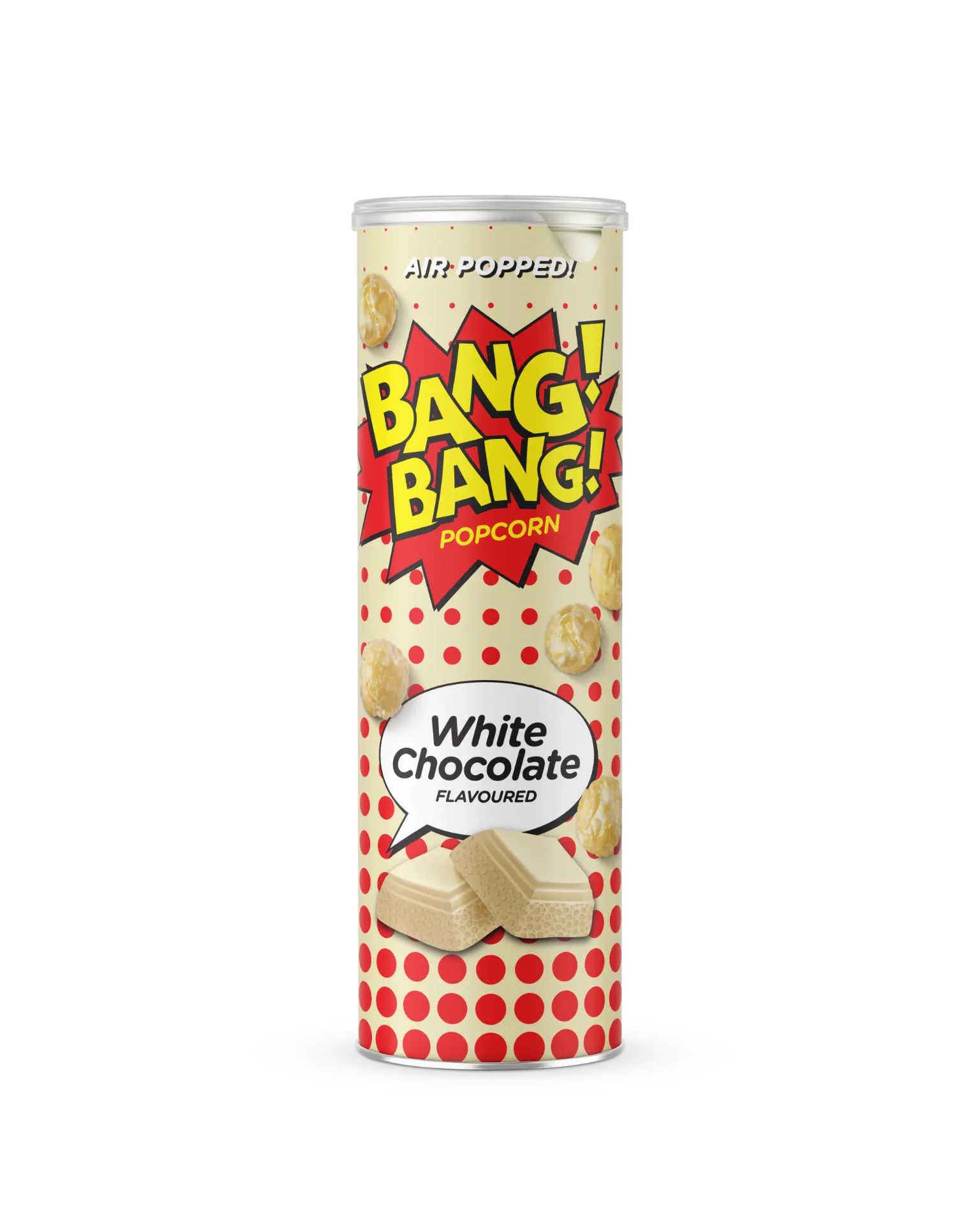 BANG BANG RTE POPCORN WHITE CHOCOLATE 6X85G