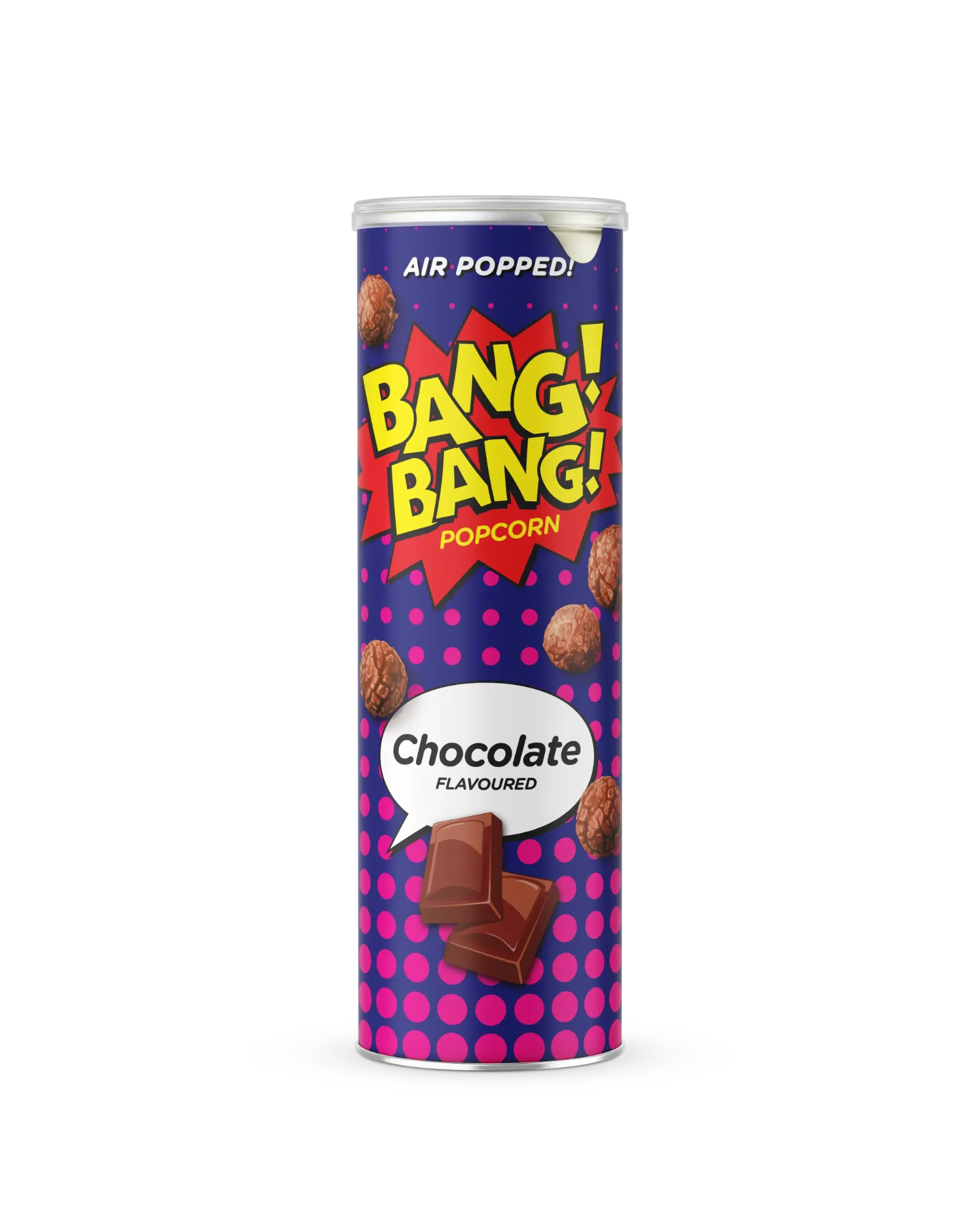 BANG BANG RTE POPCORN CHOCOLATE 6X85G