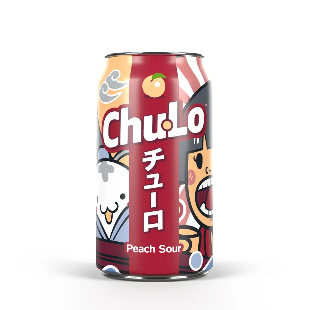 Chu Lo Peach Sour 24 x 330ML